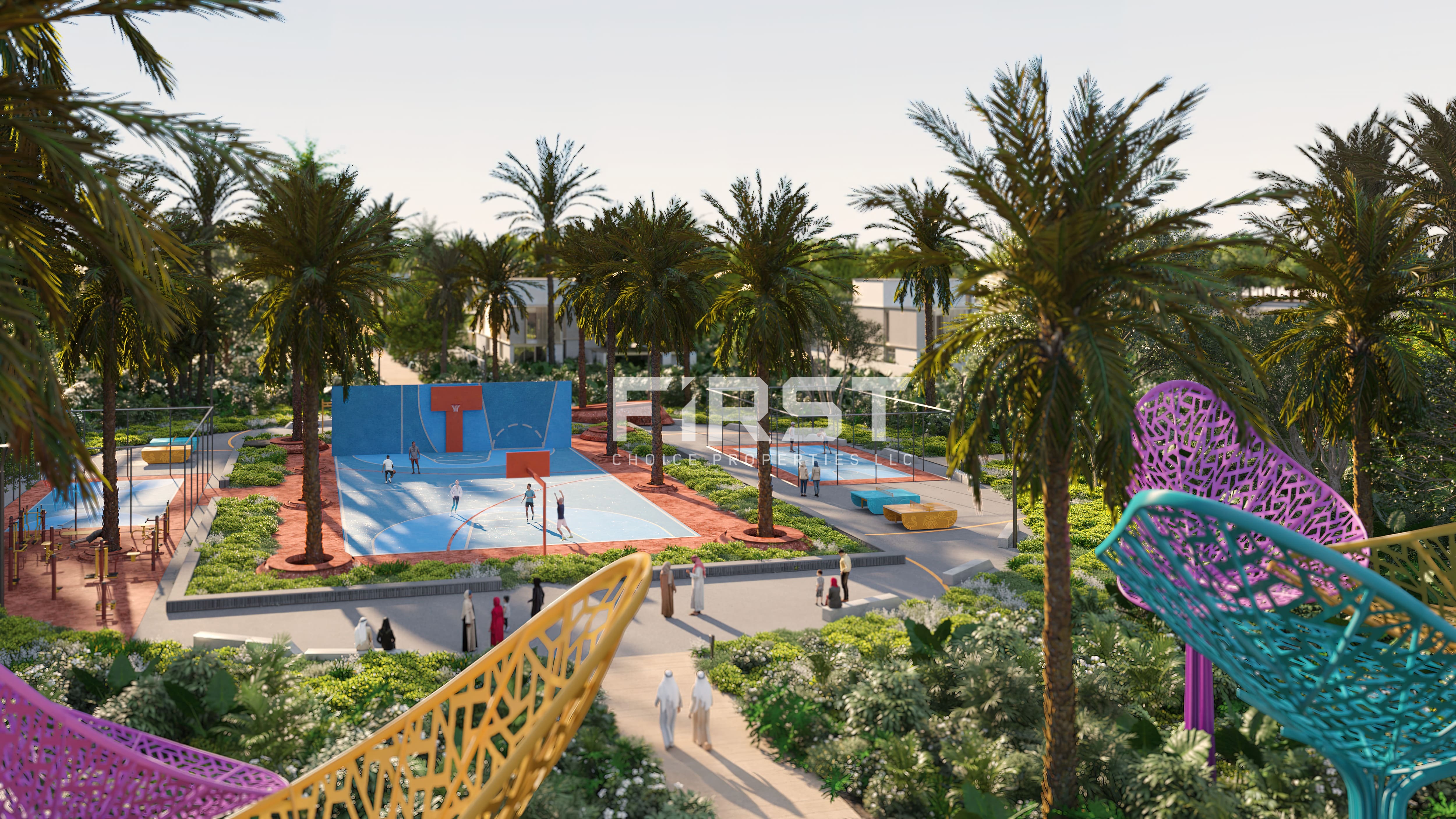 Saadiyat Lagoons Community playground